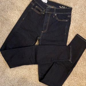 Gap High Rise Skinny Jeans